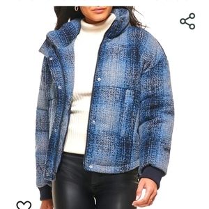 Levis cinched waist cropped jacket